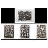 Juan Riopelle Compostions from Derriere le Miroir