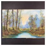 Julius Marosan, Untitled, Original Landscape on Ca