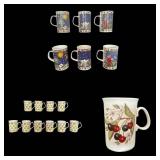 7 English Fine Bone China Mugs - Dunoon ï¿½Discovery