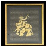 Unknown, Thai Buddhist on Elephant, Original