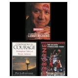 Autographed & Sports Biography Book Collection (3