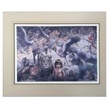 Gregory Perillo - The Peaceable Kingdom - Signed L