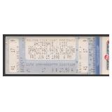 Whitesnake & Kiss Unused Concert Ticket Stub