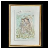 Edna Hibel's 'Mrs. Hsu' Limited Edition Print