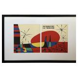 Joan Mirï¿½ 'Derriï¿½re Le Miroir No. 231' - Original