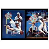 Toronto Blue Jays Signed Posters w/ 4 Autographs
