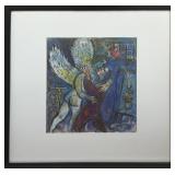 Marc Chagall ï¿½L'Ange au Peintreï¿½ Angel Embrace Col