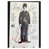Charlie Chaplin 'Chaplin Lives' 1989 Poster