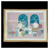 Jim Hill's 'Flower Vendor' Limited Edition Print