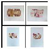 Dubi Arie Signed Limited Edition Etching Print Col