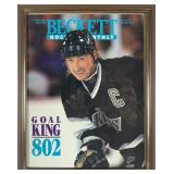 Wayne Gretzky Beckett Magazine 802nd Goal
