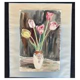 Clyde Ruttenber's 'Tulips' Original