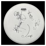 Trooper Signed Drumhead