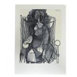 Pablo Picasso - Femme Assise dans un Fauteuil Tres