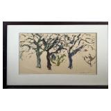 Edith Smith Original Abstract Expressionist Tree P