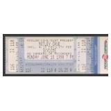 Motley Crue Unused Concert Ticket Stub