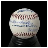 Negro League Signed Baseball w/ 6 Autographs