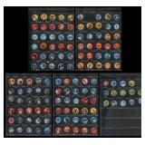 Fun Foods 1984 MLB Button Set Complete