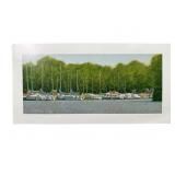 Klaas Willem Verboom's 'Docked Boats' Limited Edit