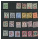 Great Britain 1902 - 1911 #127 / #138, a MH and us