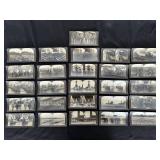 USA 1914 - 1920s, a group of 26 different stereo-c