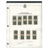 Canada - Revenue 1878 Weights and Measures FWM 13
