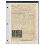 Canada - Revenue - Weights and Measures 1897 - 191