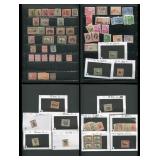 Labuan and North Borneo collection on stock sheets