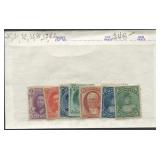 Hawaii, 1864-86, 7 mint NH, H, and mint ng, Cat. $