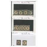 Trindad Postage dues, 1923-45, mint H and used, Ca