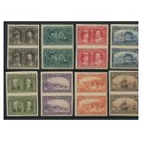 Canada 1908 #96ii - # 103ii, a complete set of IMP