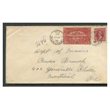 Canada 1937 #E5 on Cover to Montreal