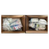 Supplies - two cartons of 2 row stockcards and man