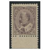 Canada 10c Edward vf mnh, Unitrade $2800.00, USD $