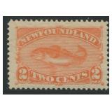 Canada - Newfoundland 1887 #48b, MNH 2c orange, Un