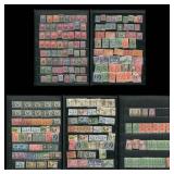 Sarawak mint and mint NH collection on stock sheet