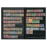 Seychelles 1890 -1952 #1 / #157, a Mh and used sel