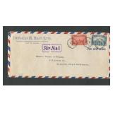 Canada - Newfoundland 1930 #175 /#176, a cover wit