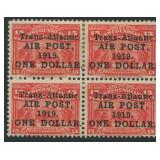 Newfoundland 1921 #C3b, 35c on piece with St. John