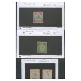 Bermuda Key Plate Issues of Bermuda, George V, 4 s
