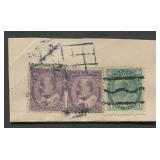 Canada 1898 - 1908, #75 and #95 (2) with precancel
