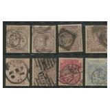 Great Britain 1883 - 1884 #96 / #198, a used group