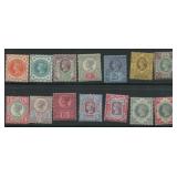 Great Britain 1887 - 1892 #111 / #122 and #125/#12
