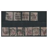 Great Britain 1883 #94 /#95 3d on 3d and 6d on 6d,