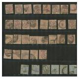 Great Britain 1875 -1880 #66 / #68, a used group o