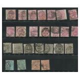 Great Britain 1873 - 1880, #61 / #65, a used group