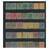 Canada 1911 - 1925 #104 / #122, a MH Admiral exten