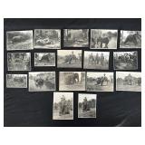 India a group of 17 original black and white photo