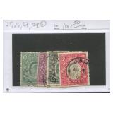 East Africa and Uganda Edward VII, used CDS wmk3 l