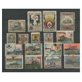 British Cinderella Labels (Delandre) 1914 -1918, a